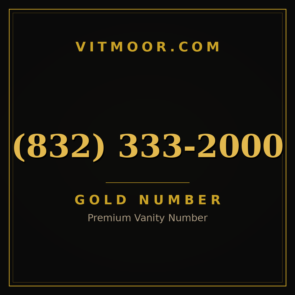 832 333-2000