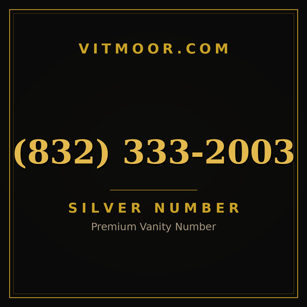 832 333-2003