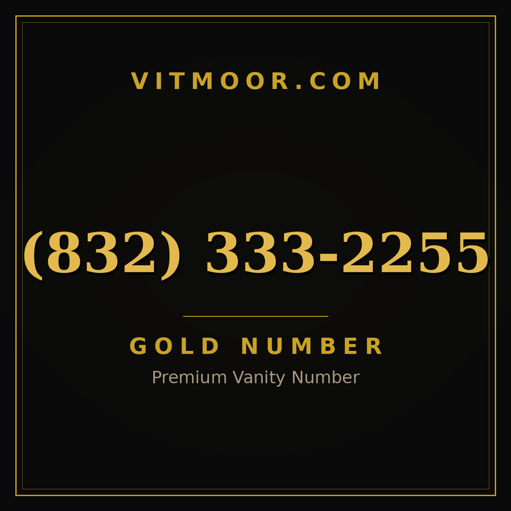 832 333-2255