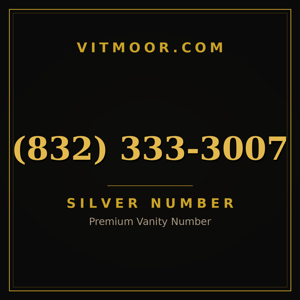 832 333-3007