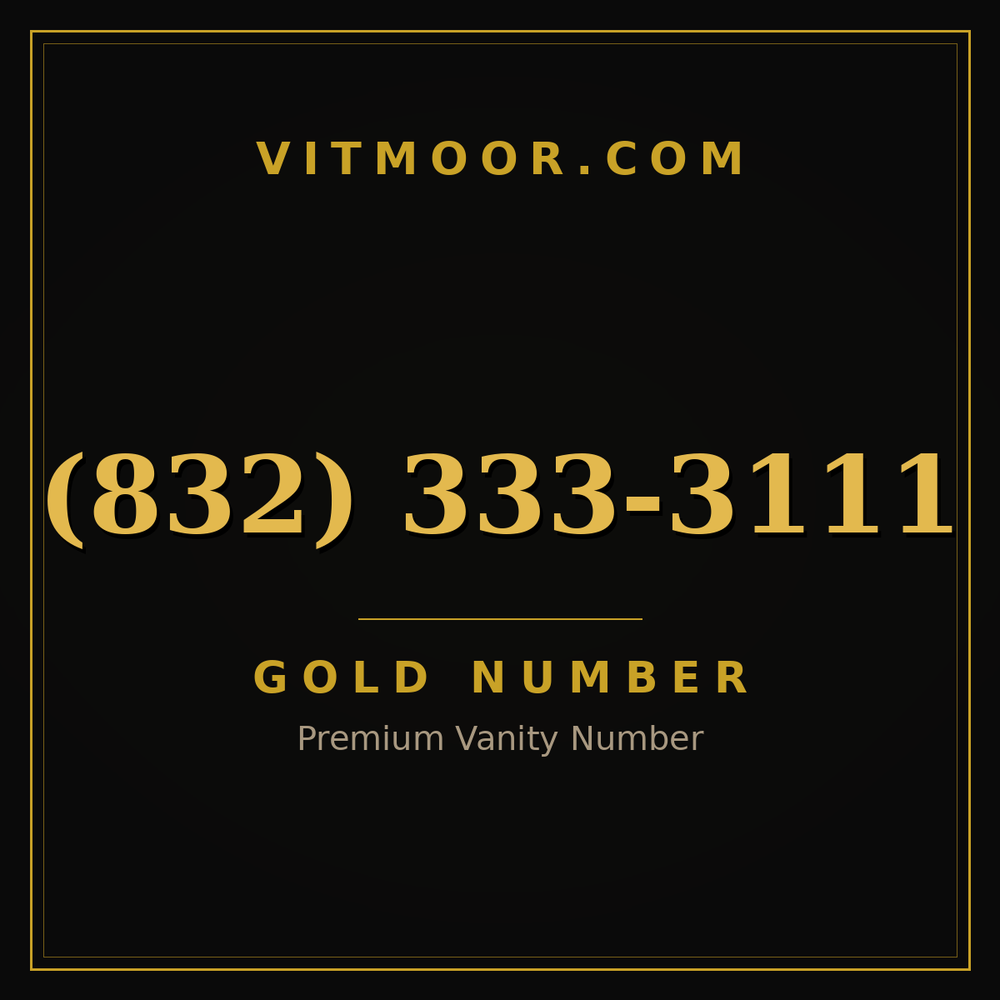 832 333-3111
