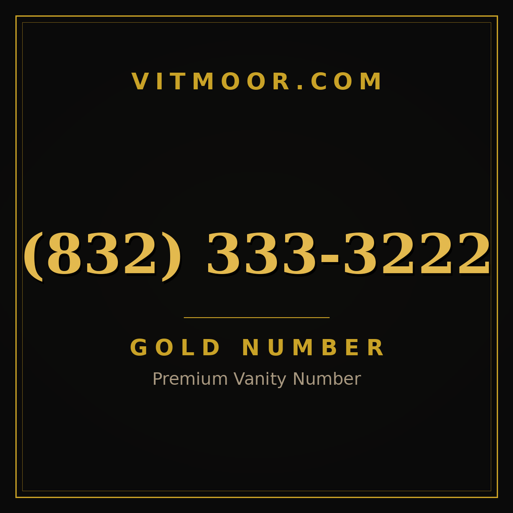 832 333-3222