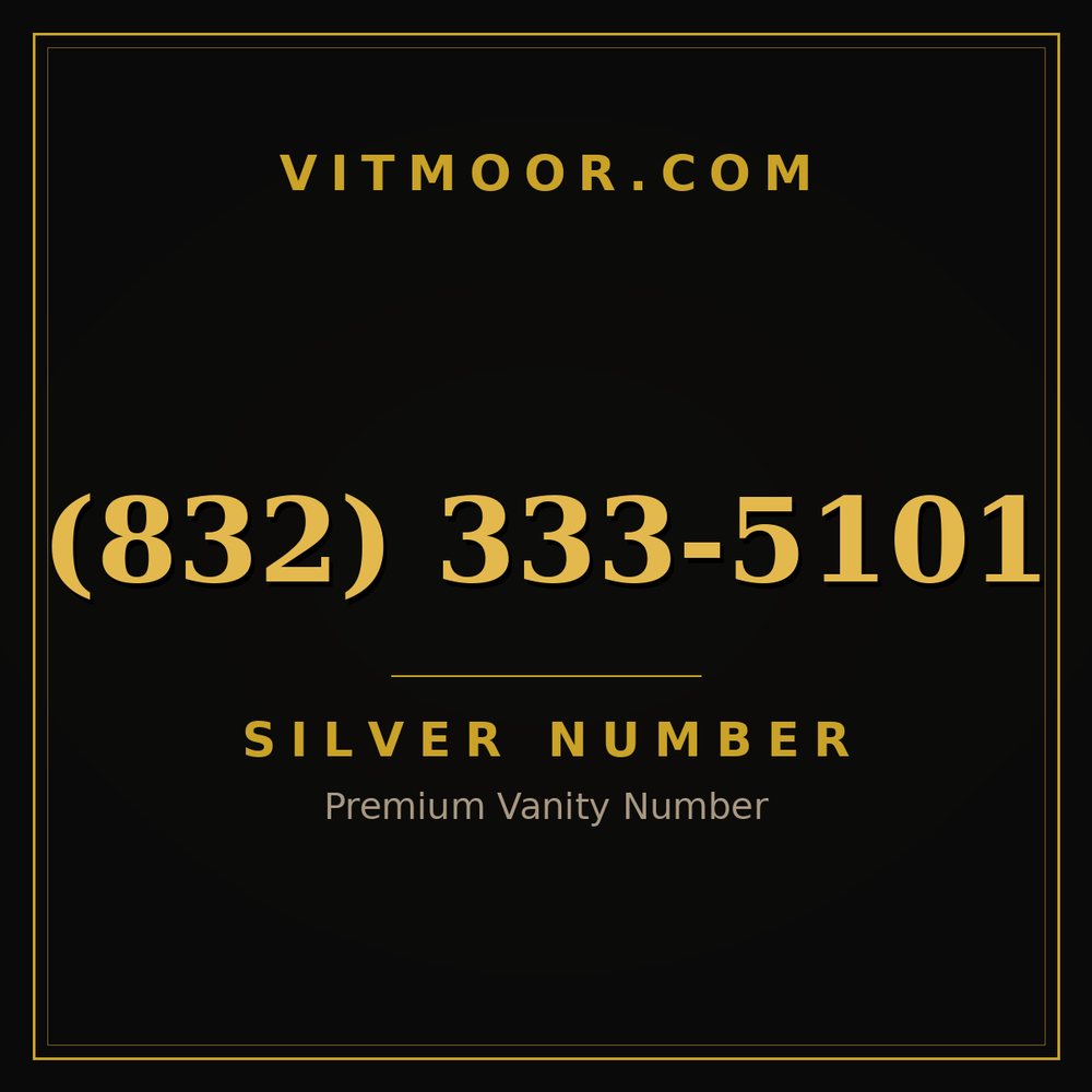 832 333-5101