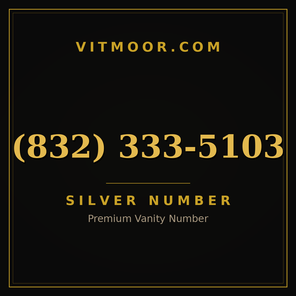832 333-5103