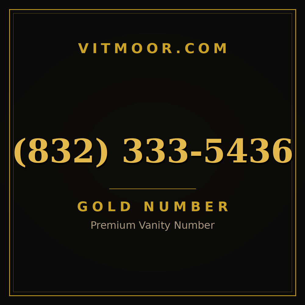 832 333-5436
