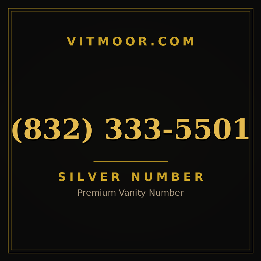 832 333-5501