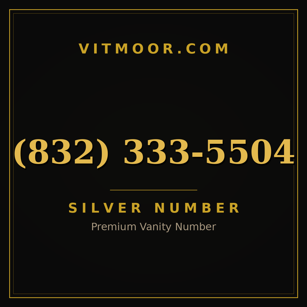 832 333-5504