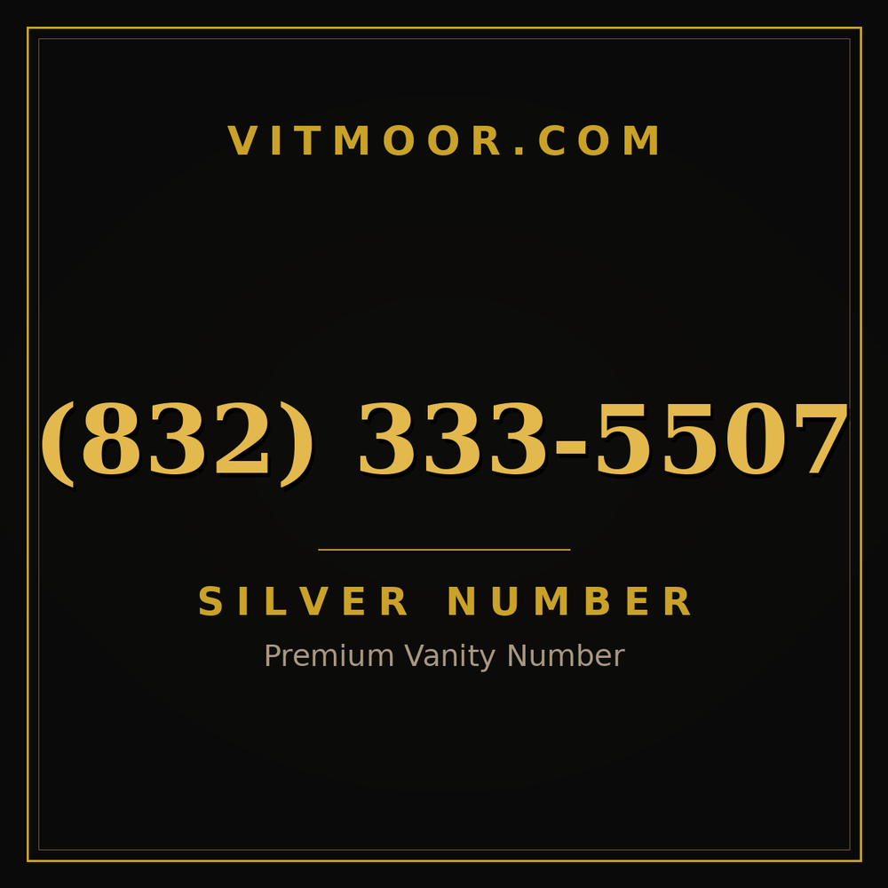 832 333-5507