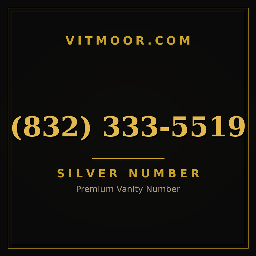 832 333-5519