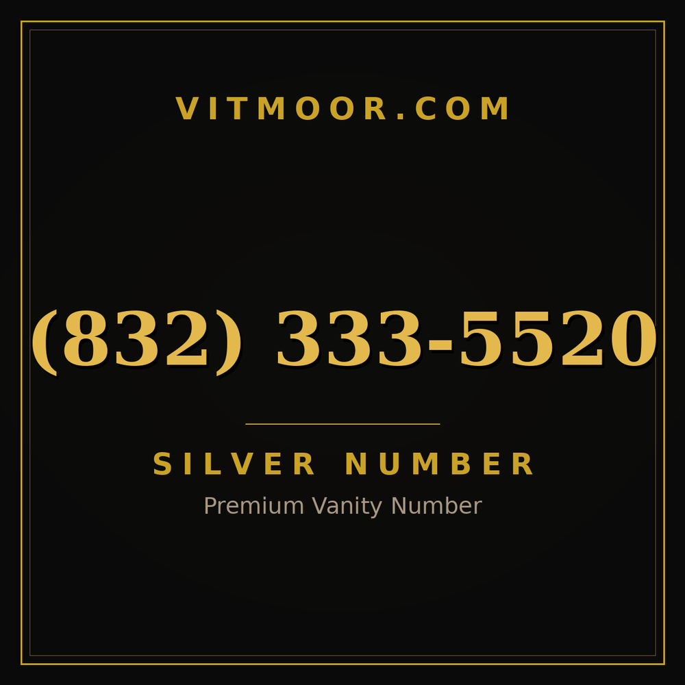 832 333-5520