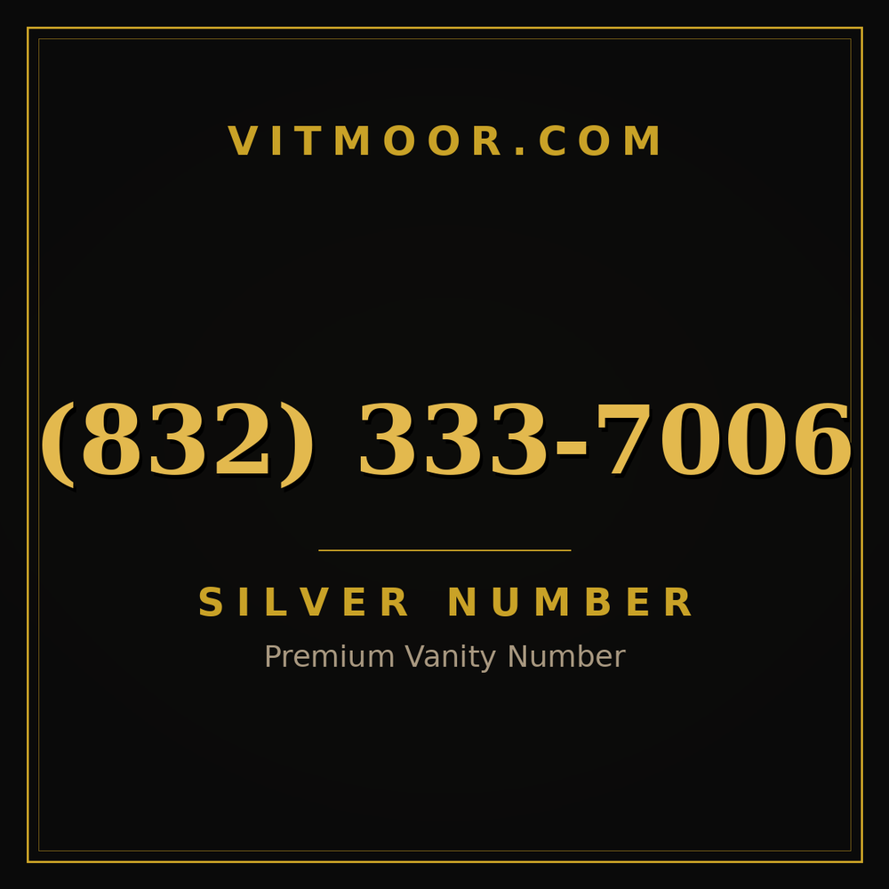 832 333-7006