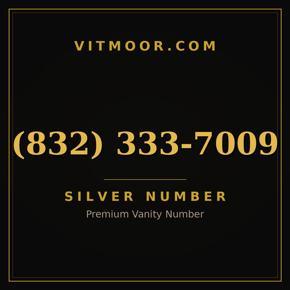 832 333-7009