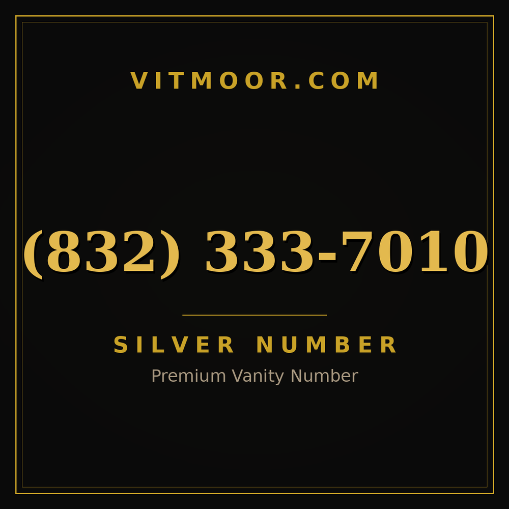 832 333-7010