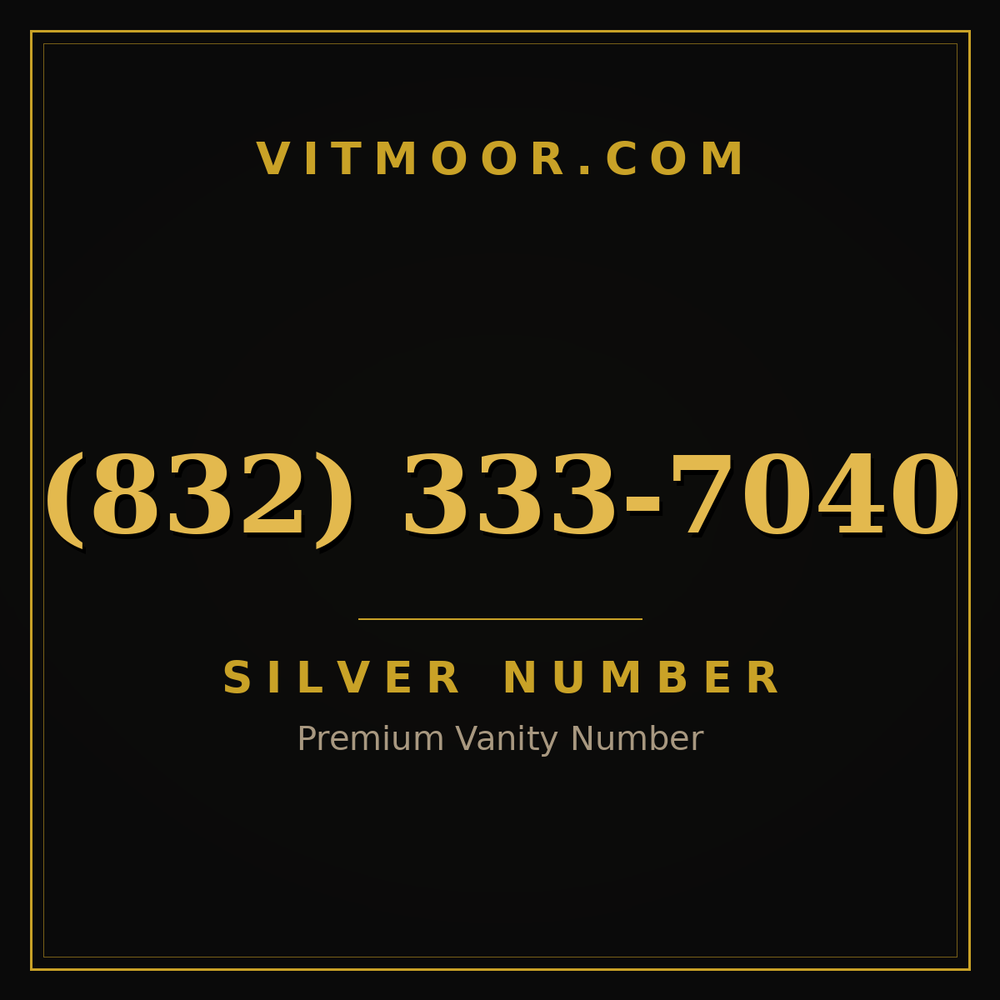 832 333-7040
