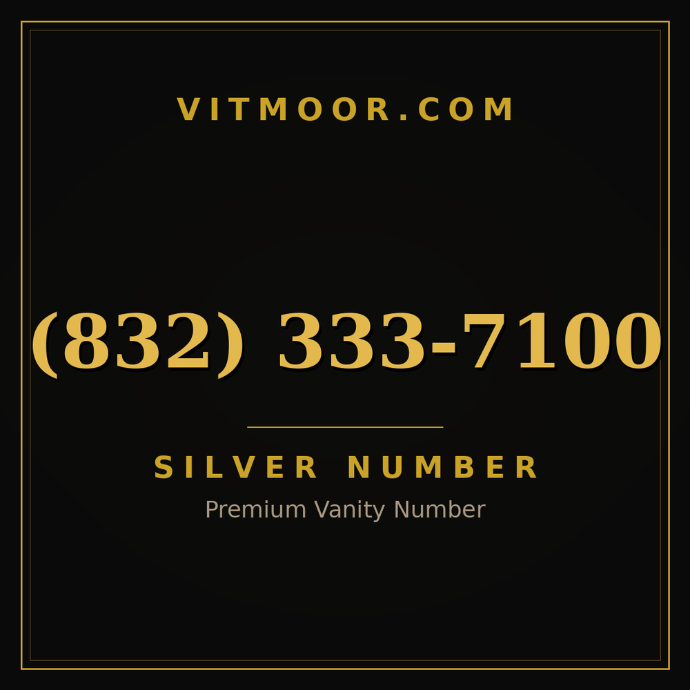 832 333-7100