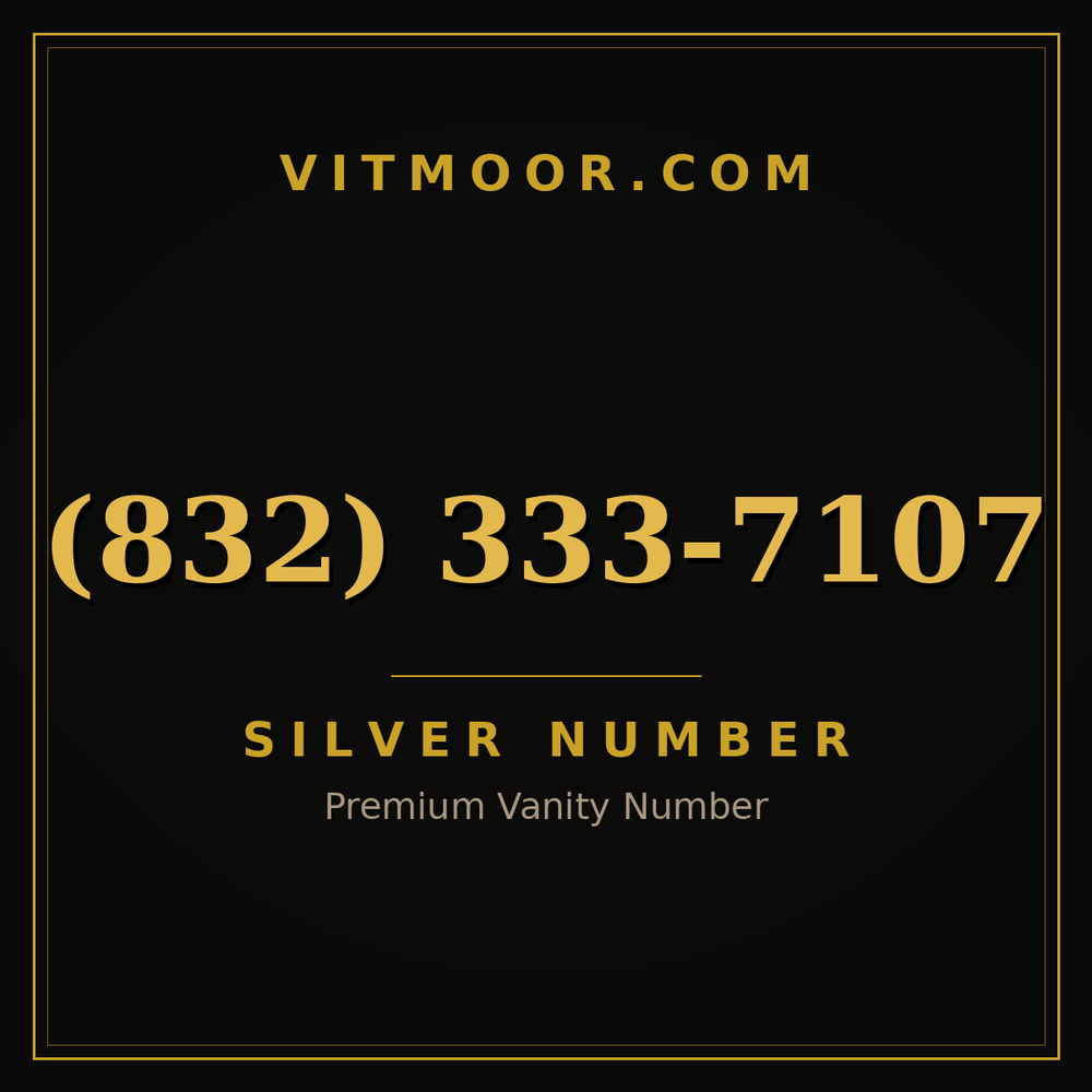 832 333-7107