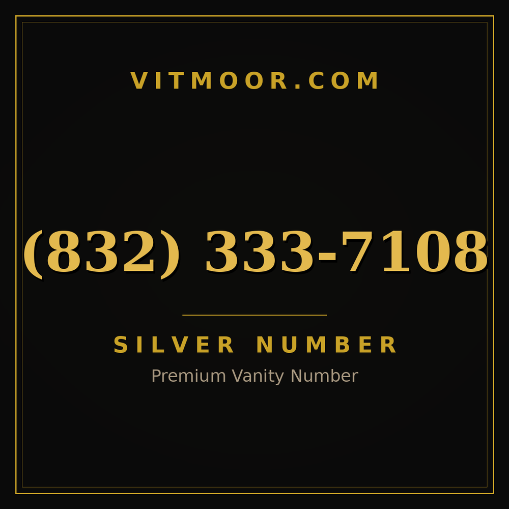832 333-7108