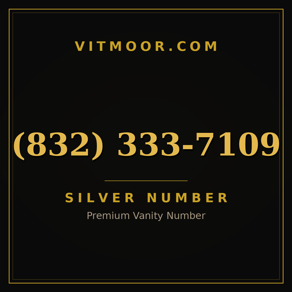 832 333-7109