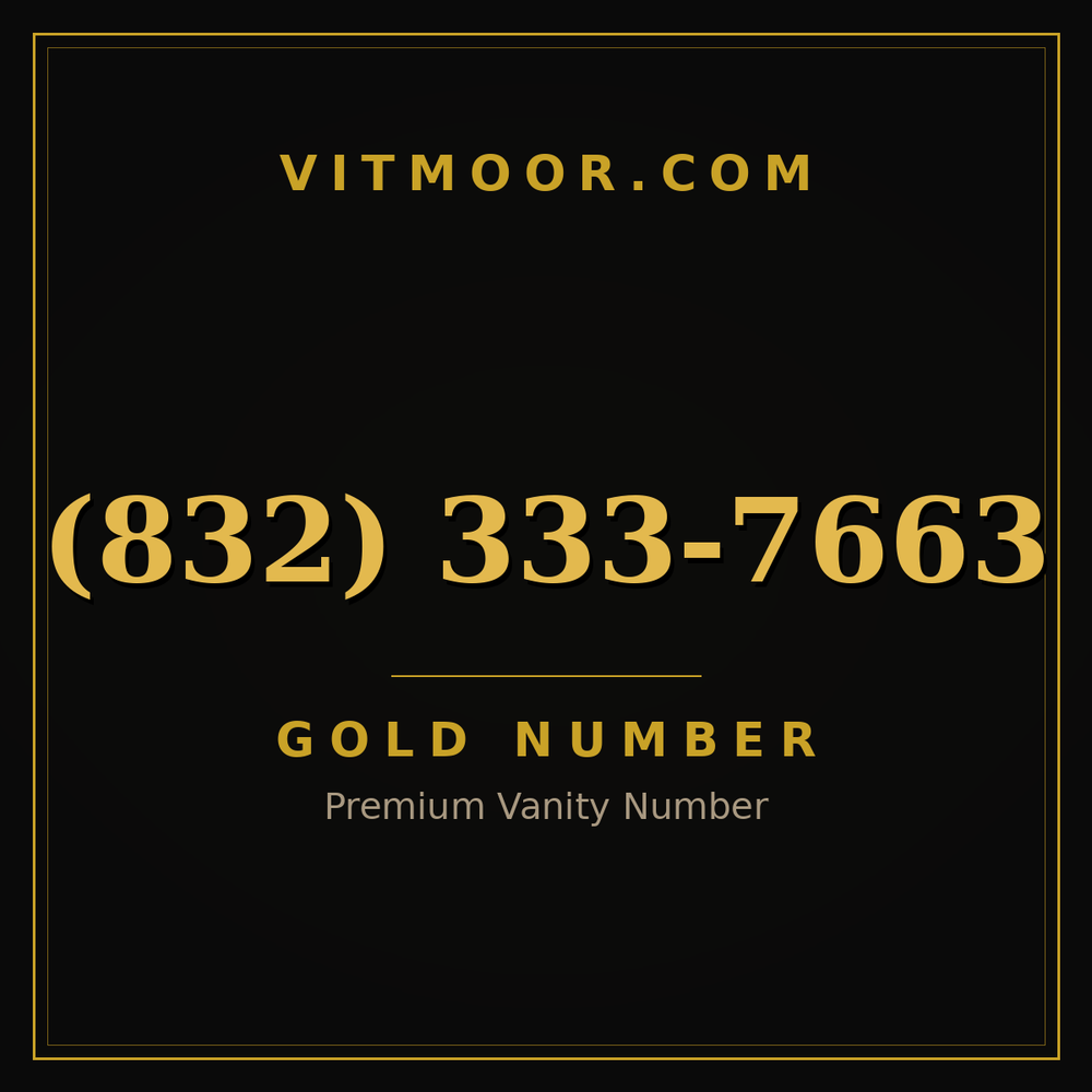 832 333-7663