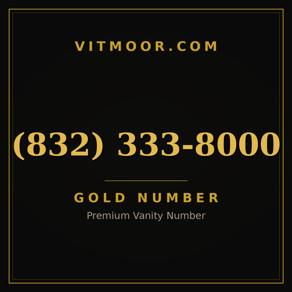 832 333-8000