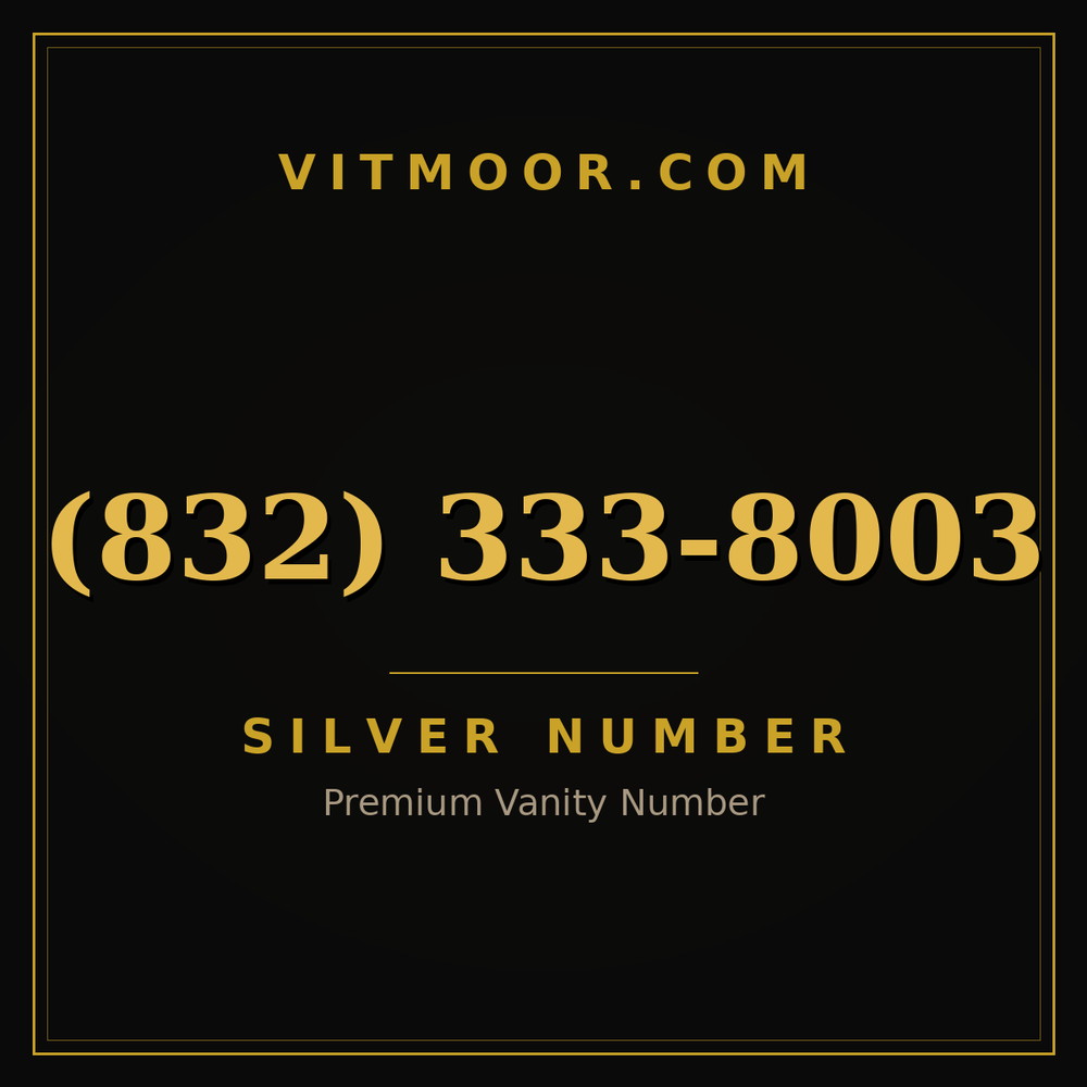 832 333-8003