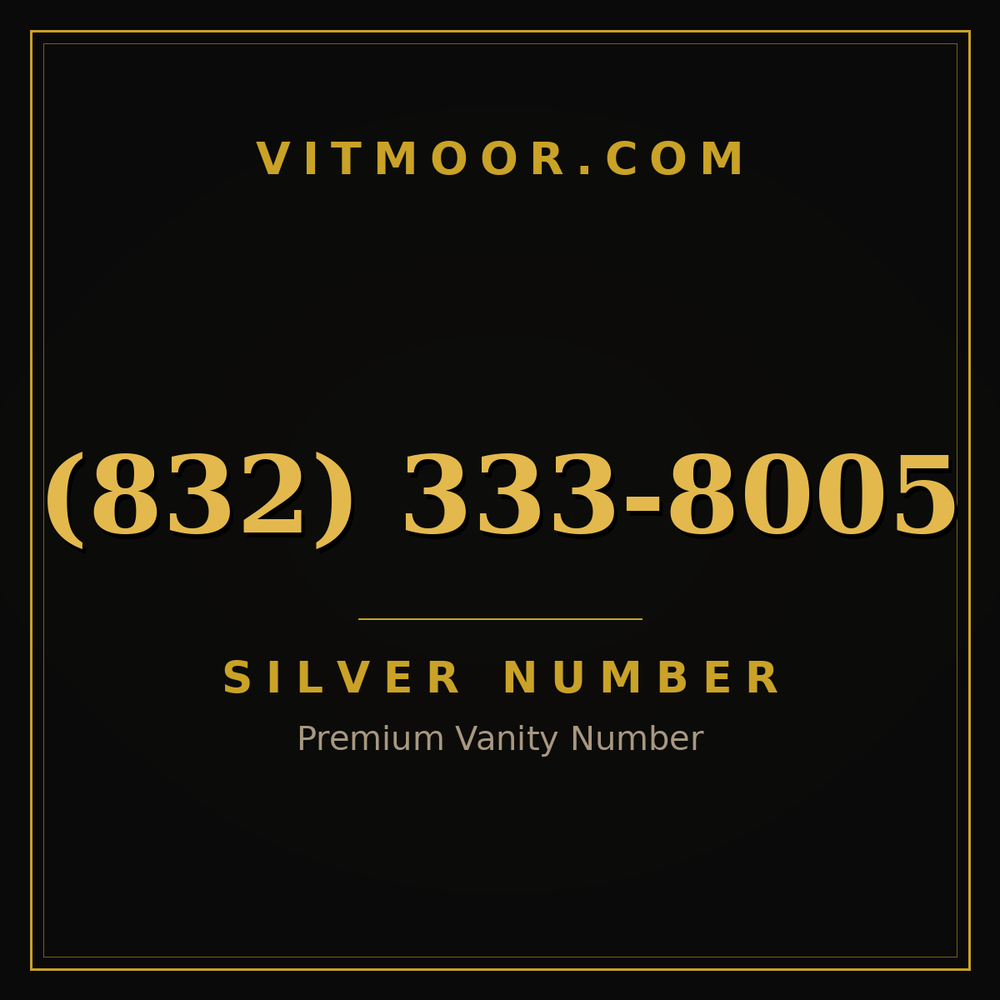 832 333-8005