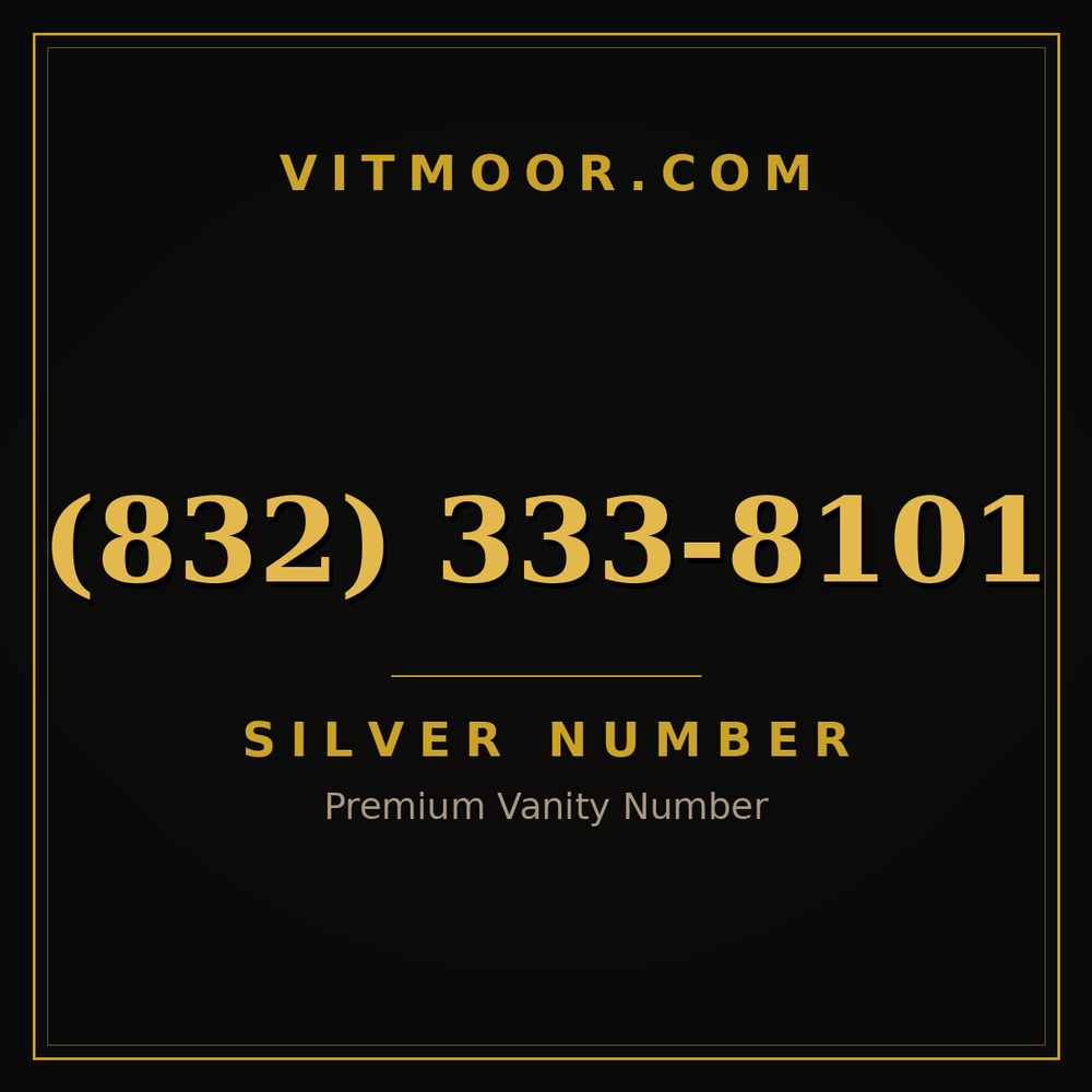 832 333-8101