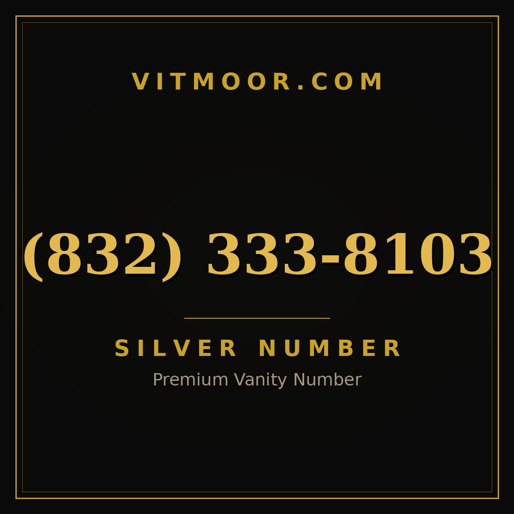 832 333-8103