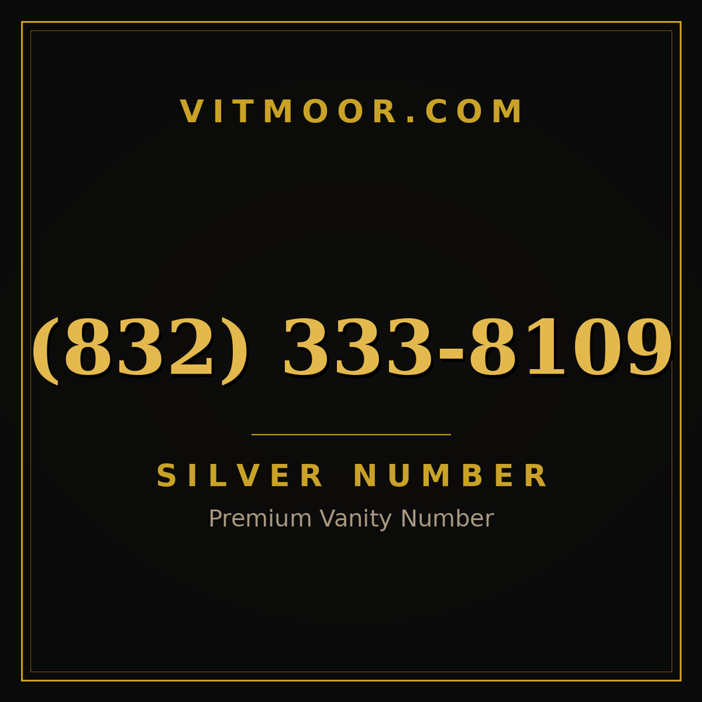 832 333-8109