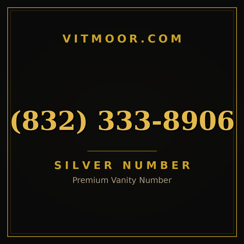 832 333-8906