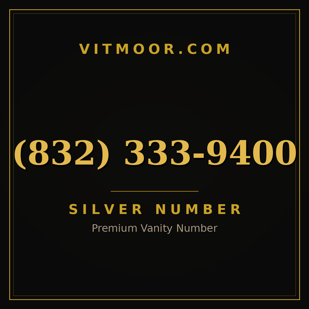 832 333-9400
