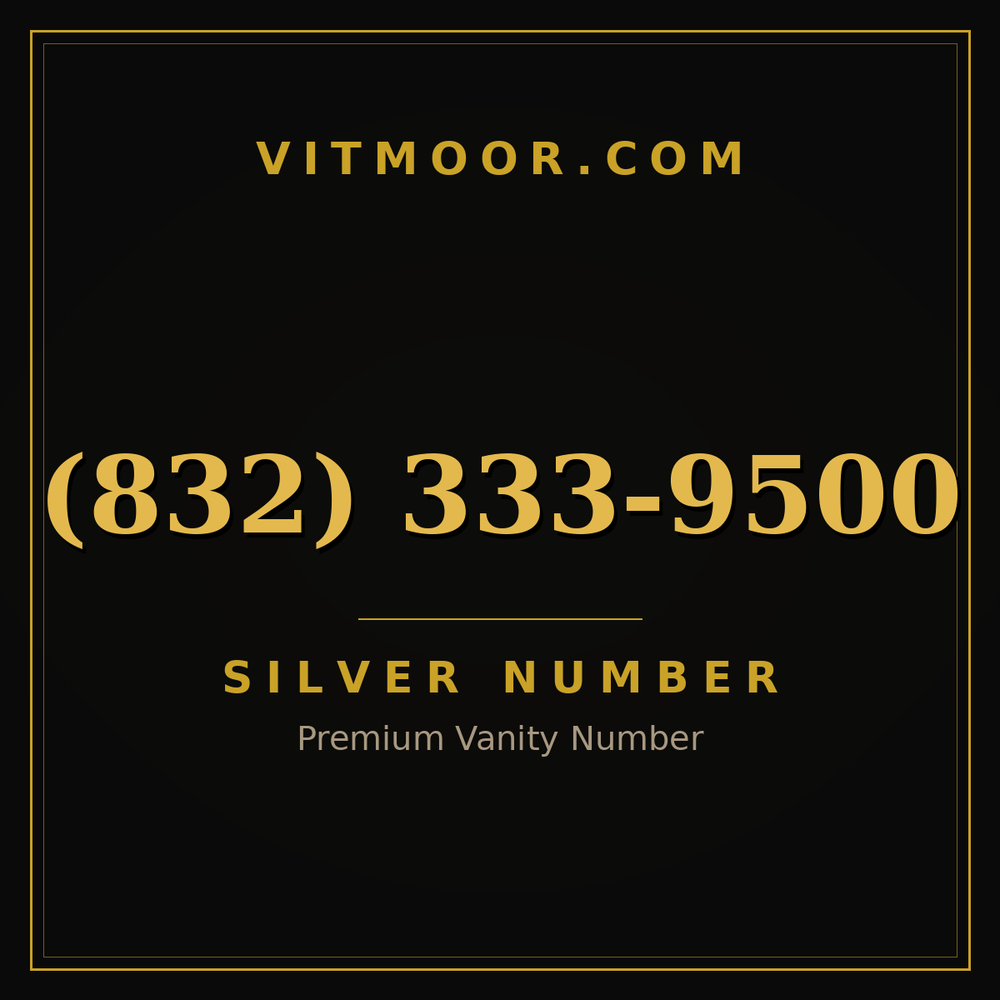 832 333-9500
