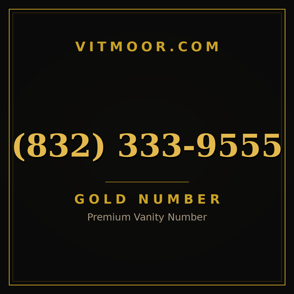 832 333-9555