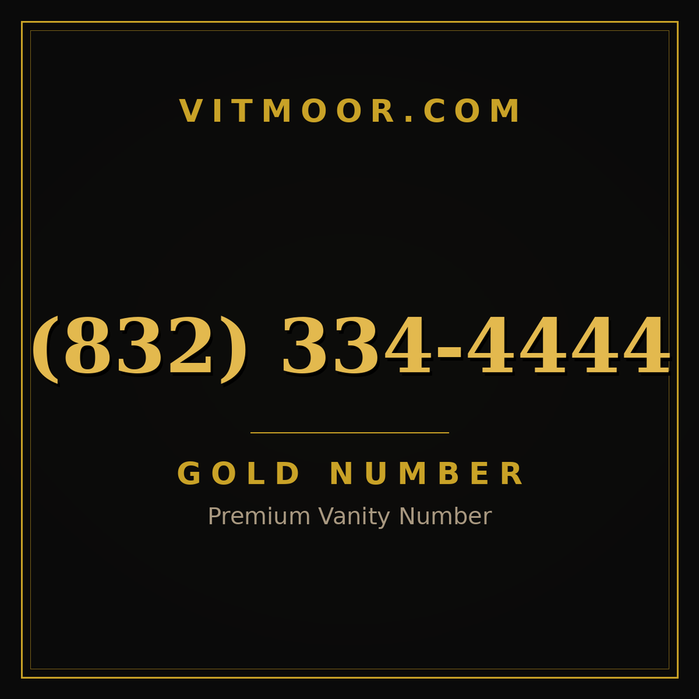 832 334-4444