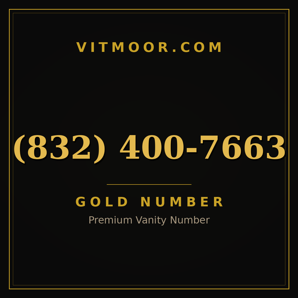832 400-7663