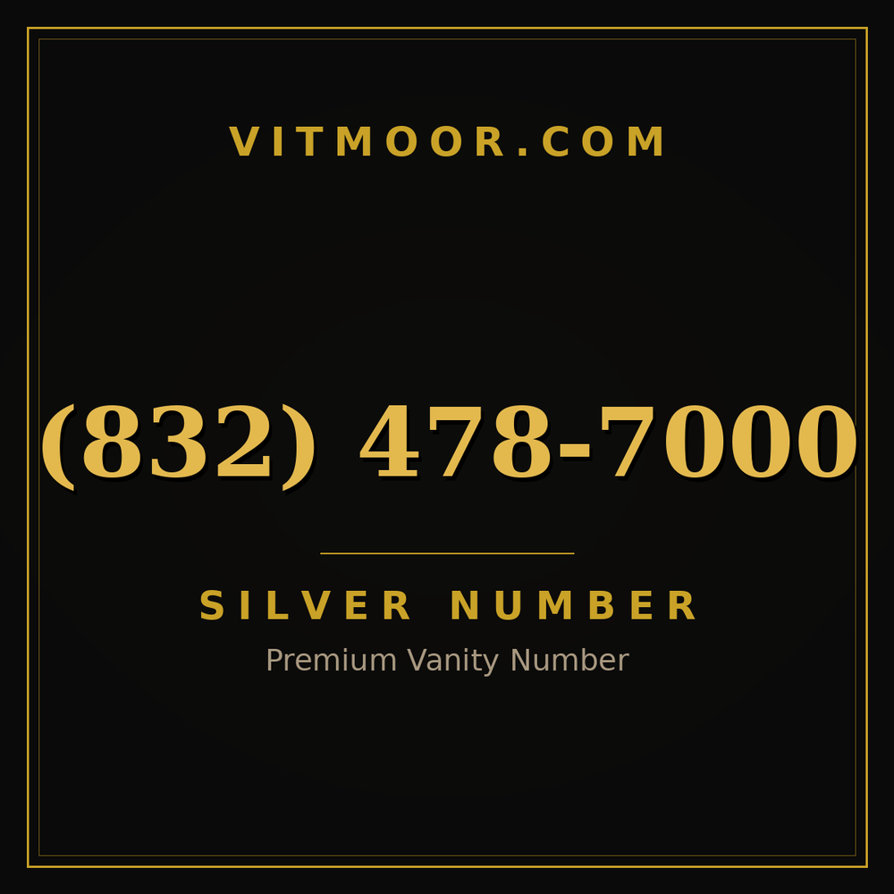 832 478-7000