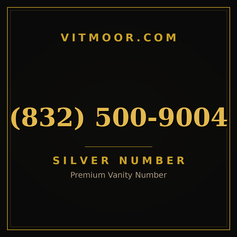 832 500-9004