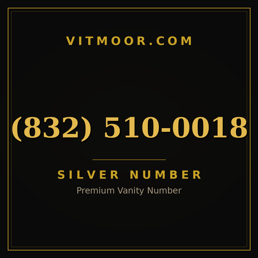 832 510-0018