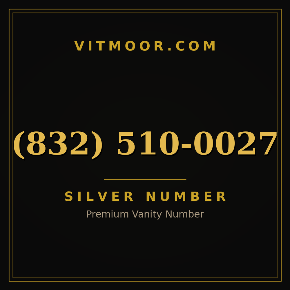 832 510-0027