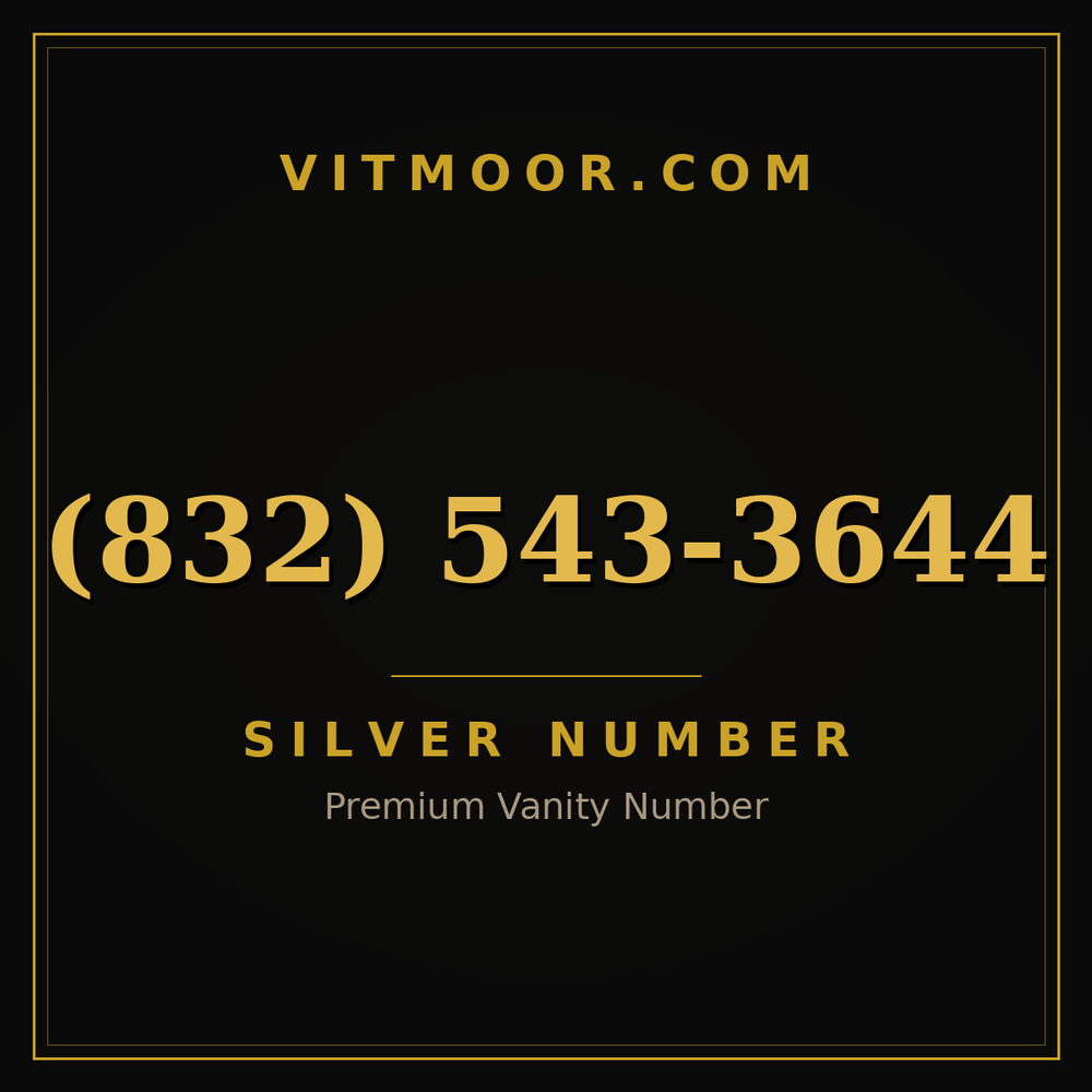 832 543-3644