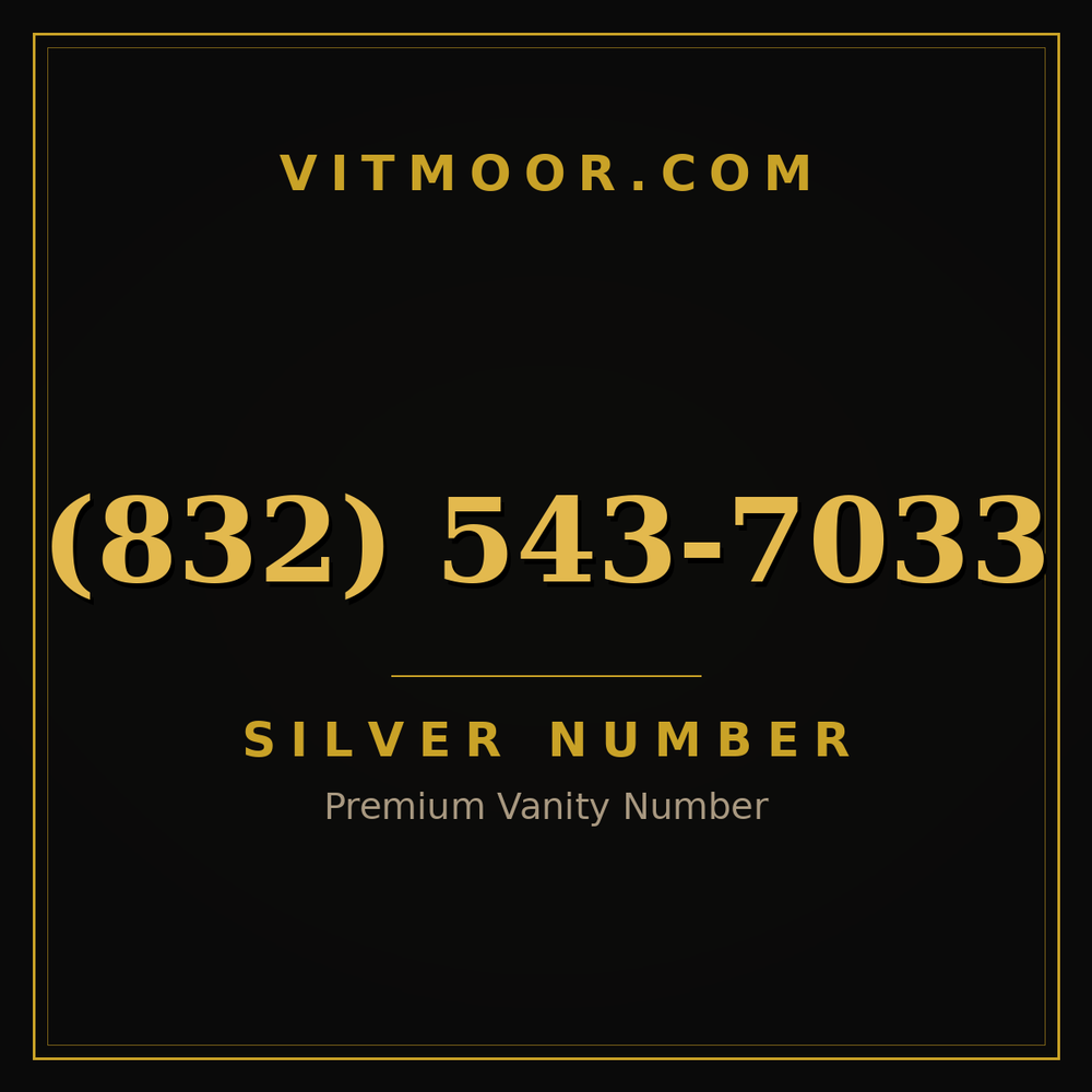 832 543-7033