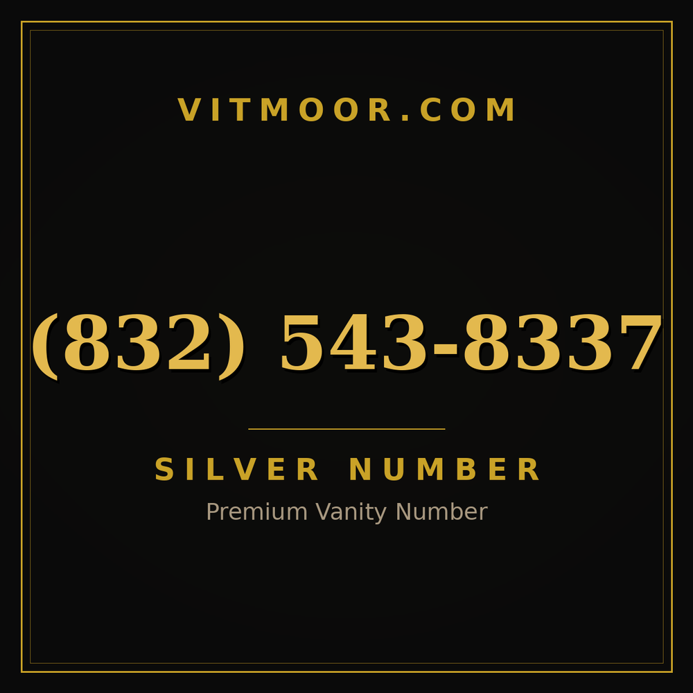 832 543-8337
