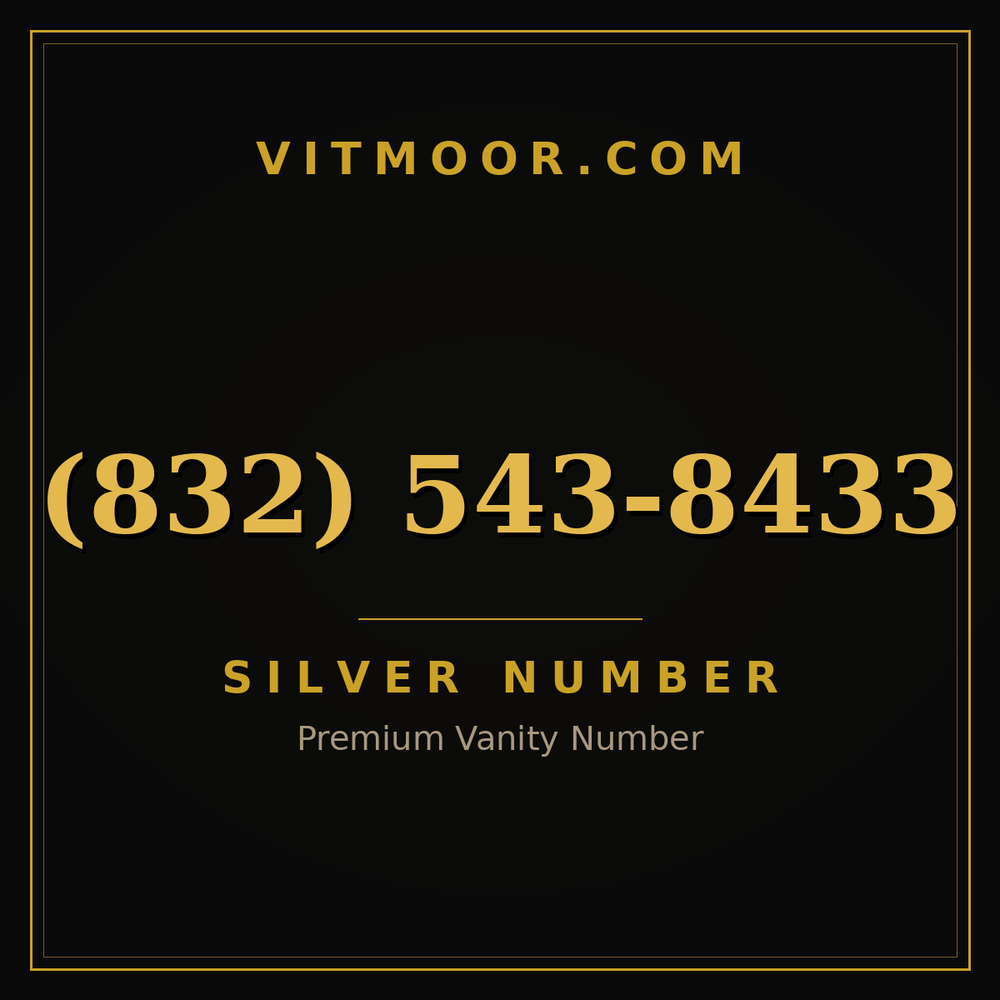 832 543-8433