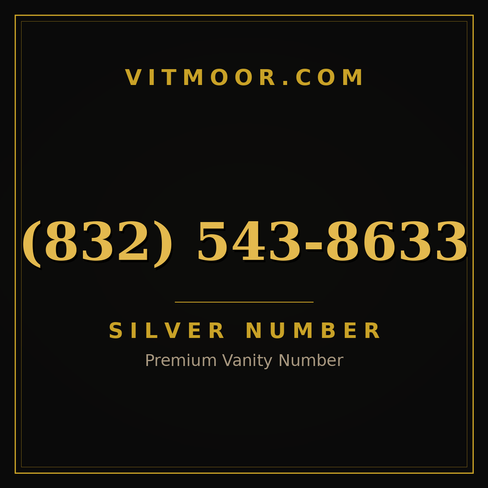 832 543-8633