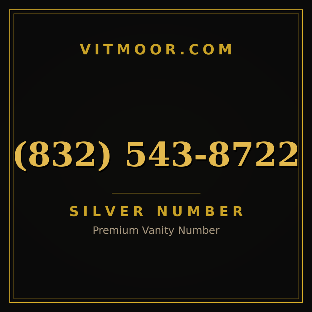 832 543-8722