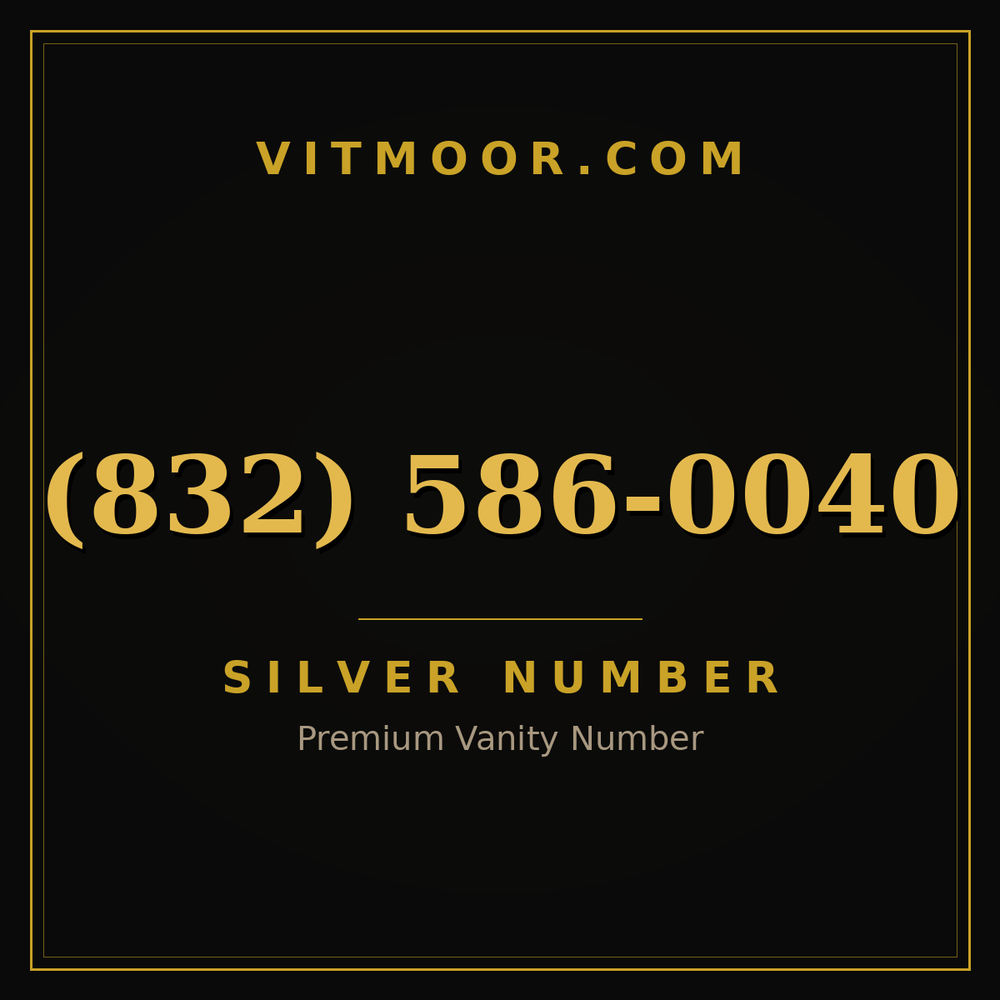832 586-0040