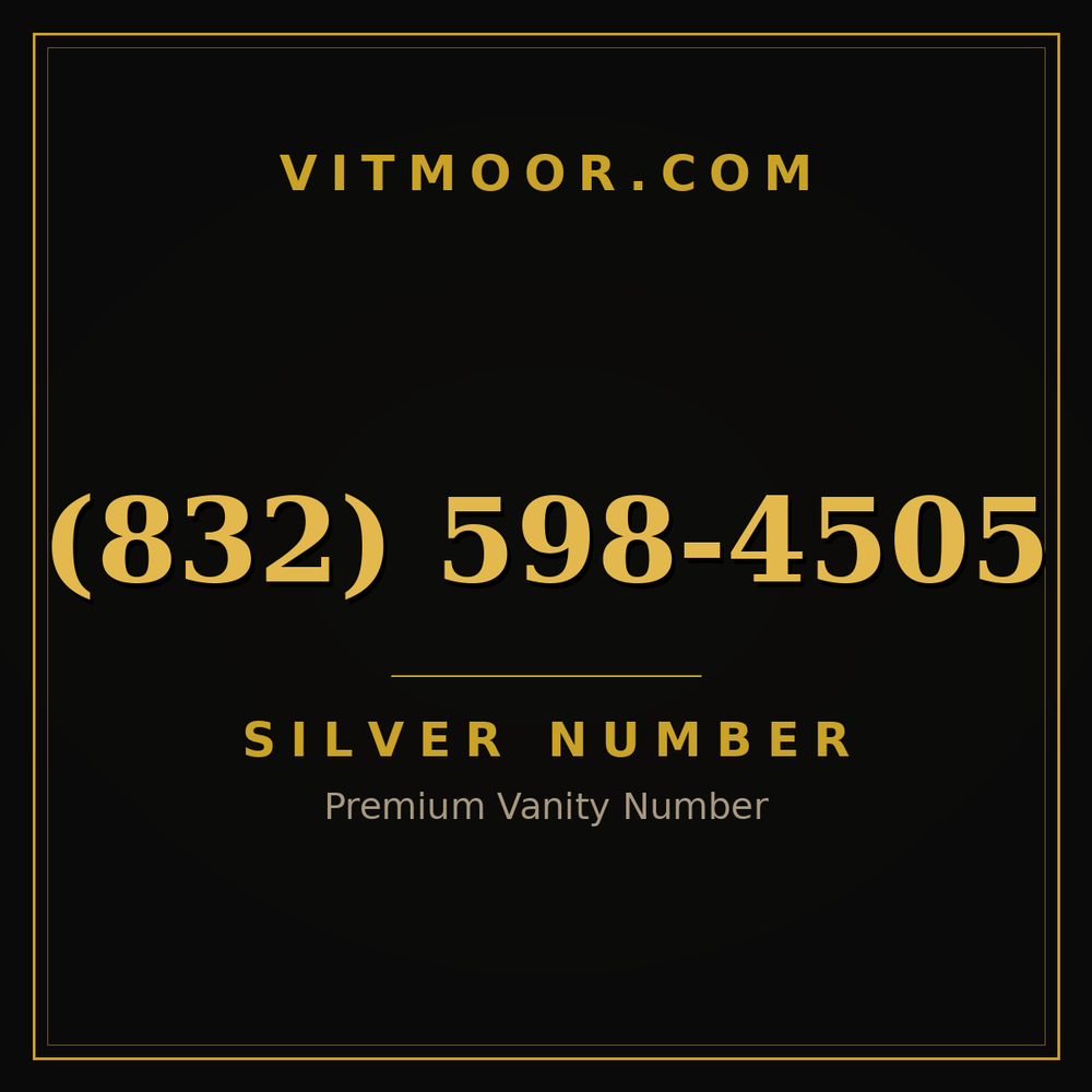 832 598-4505