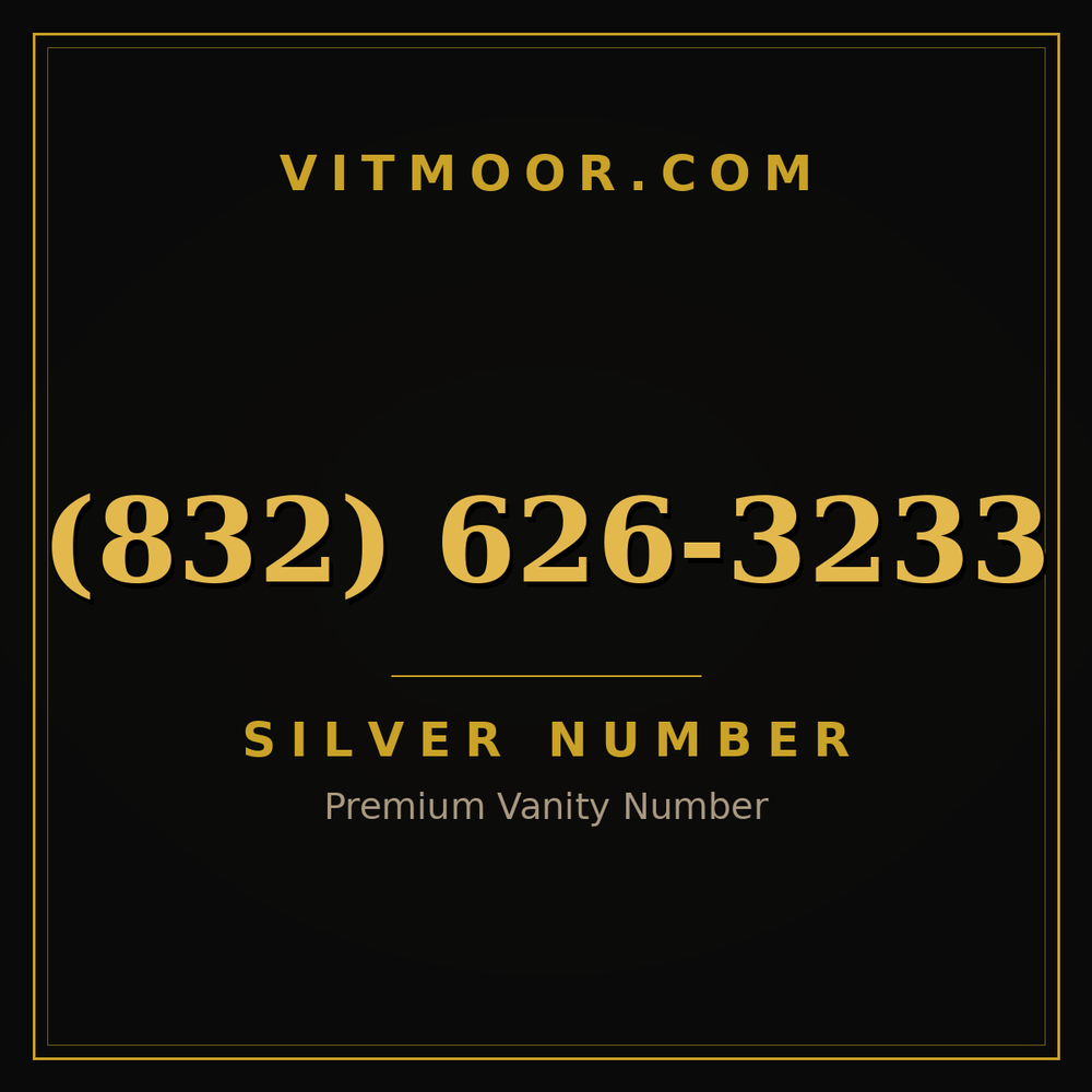 832 626-3233
