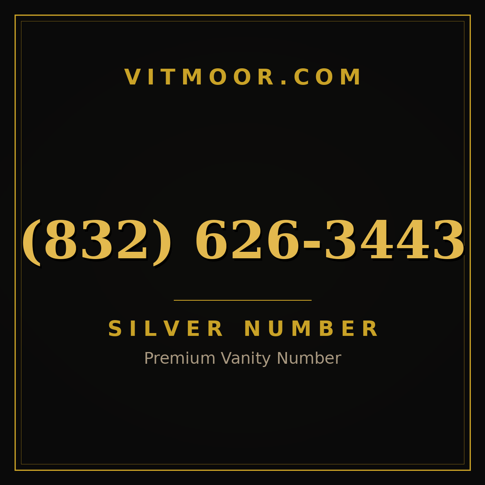 832 626-3443