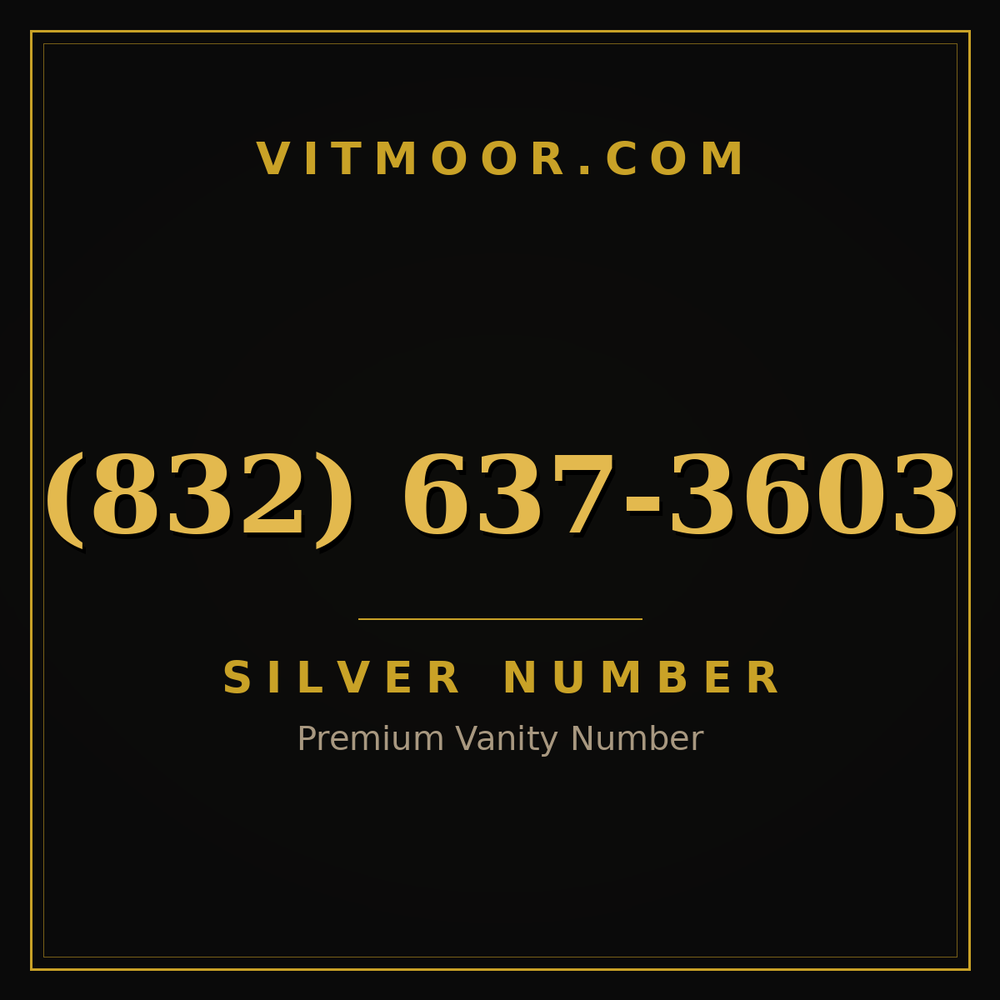 832 637-3603